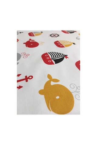 Lief Home Kırmızı Desenli Bebek Yastık Kılıfı 2 Adet