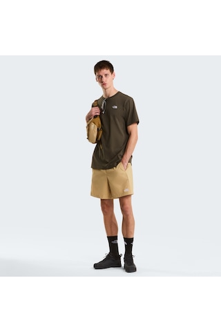 The North Face M Evolution Simple Dome Regular Short Sl Erkek T-shirt-32601 Haki