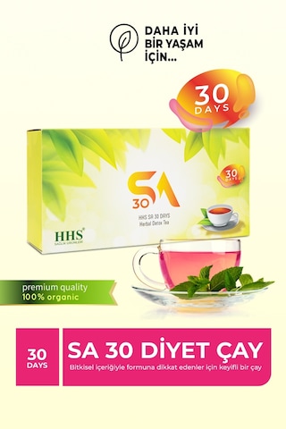 Hhs Sa 30 Days Bitkisel Sa30 Çayı 30 x 4 G