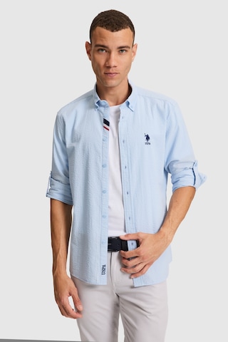 U.S. Polo Assn. U.s. Polo Assn. Erkek Açık Mavi Gömlek Basic 50324638-vr003 Acık Mavı