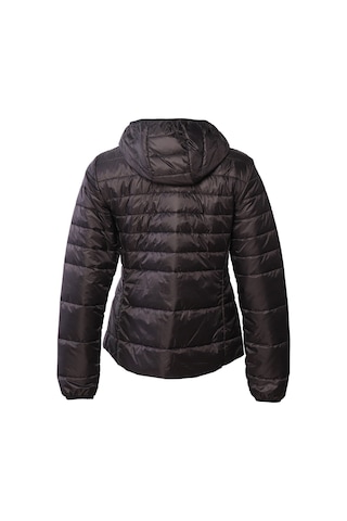 Hummel Shyvana Kadın Siyah Kapüşonlu Şişme Mont Siyah