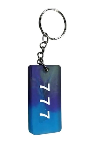 777 Mucizeler Sayı Sekansı Anahtarlık M4