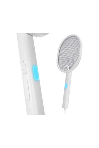 Asonic As-a26 1200mah 3000v Çıkış Uv Işıklı Şarjli Katlanabilir Askılı Raket Sinek Öldürücü