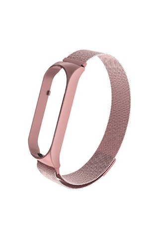 Xiaomi Mi Band 6 Uyumlu Krd-01 Metal Mkst Kordon-no3