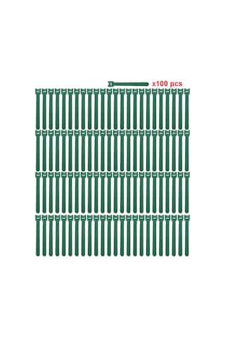 Wezone Yeşil Nilon Manyetik Bağlama Kayışları 12x150mm - Kablo Düzenleyici, Ev Ve Ofis İçin Dayanıklı Tekrarlı Kullanım