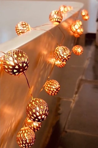 Bakır Top Led Işık Zinciri