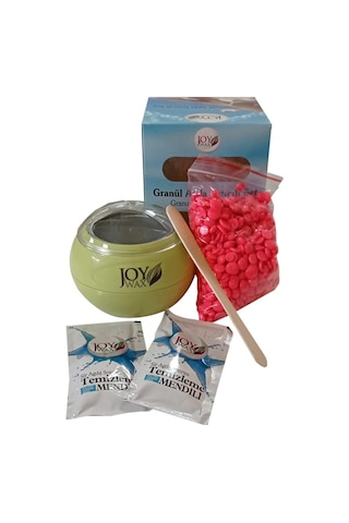 Joy Wax Ganül Ağda Isıtıcı Set Azulen+konserve Ağda Naturel80 ML