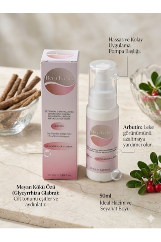 Deep Feeling Dış Genital Bölge Aydınlatıcı Ve Renk Tonu Eşitleyici Beyazlatıcı 50 Ml