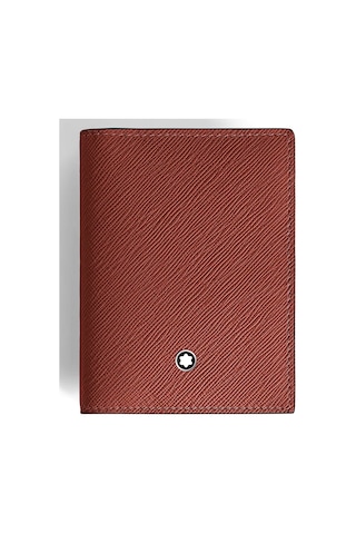 Mont Blanc Montblanc Sartorial Deri 4 Bölmeli Kartlık 223045 Kırmızı