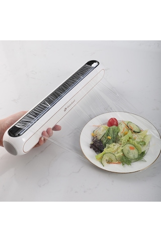 Reedark Pratik Mutfak Streç Film Kesici - Manyetik Tutuculu Beyaz Saklama Kutusu Diğer