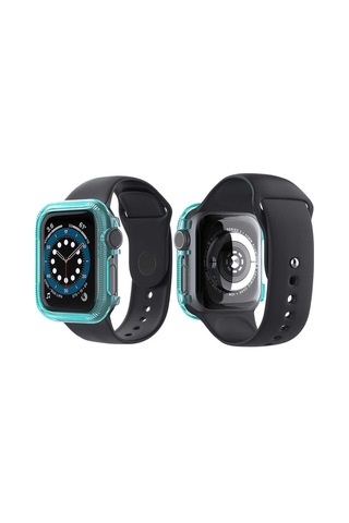 Ekılıf - Apple Uyumlu Watch 40mm - Kasa Ve Ekran Koruyucu Watch Gard 03 - Şeffaf