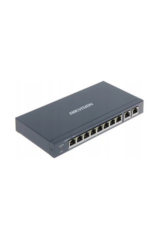 Hikvision Ds-3E0310P-E-M 8 Port 10/100 Mbps 8 Port Poe 60 W Hızlı Ethernet Switch