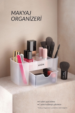 Clear Storage Box Şeffaf Makyaj Organizeri