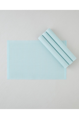 English Home Plaina Pvc 4'lü Amerikan Servis 30x45 Cm Açık Mint Açık Mint