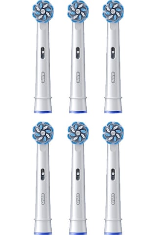 Oral-B EB60 Pro Sensitive Clean Yedek Diş Fırçası Başlığı Beyaz 6'lı