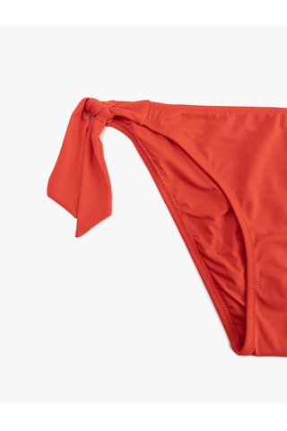 Koton Astarlı Yanları İpli Bikini Altı Kırmızı 5sak00050mm Kırmızı