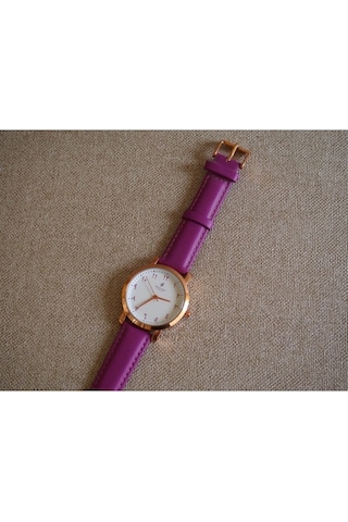 Hulyah London Arapça Deri Kordon Kadın Kol Saati 40Mm A06