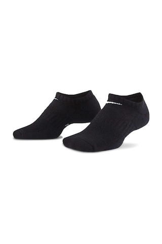 Nike Everday Lightweight No-show Unisex Siyah 3 Lü Çorap Sx7678-010-v1-siyah