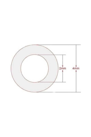 3d Yazıcı Ptfe Teflon Boru- Beyaz