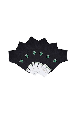 Emre 6Lı Erkek Bambu Kısa Patik Çorap Yumuşak Dikişsiz Rahat