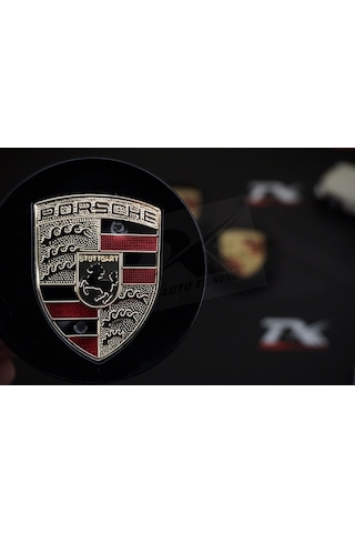 Porsche Jant Göbeği Kapak Seti 65Mm
