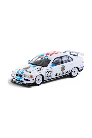 Tarmac Works - Werk83 1/64 Bmw 320i Macau Guia Race 1996 Joachim Winkelhock Çok Renkli