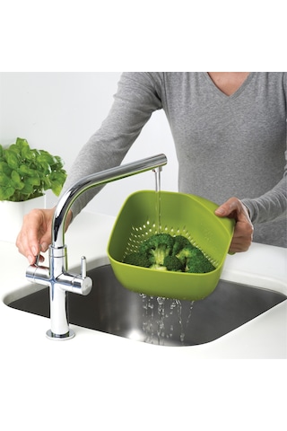 Joseph Joseph Dikdörtgen Kevgir - Yeşil