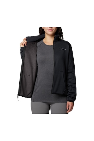 Columbia Hike Tech Fleece Full-zip Kadın Siyah Outdoor Polar Al3534-011 1665582 Siyah
