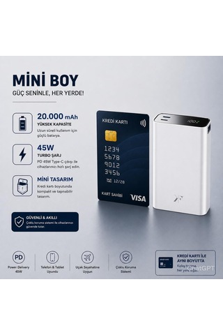 Pw501 20.000 Mah 45w Pd Çift Type-c + 22.5w Usb Çıkışlı Dijital Göstergeli Hızlı Şarj Powerbank-beyaz