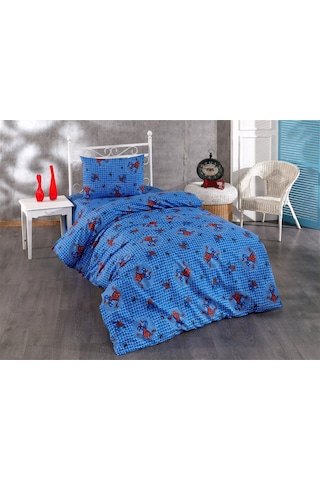 Tek Kişilik Çocuk Nevresim Takımı Mini Örümcek Adam