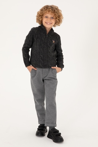 U.s. Polo Assn. Erkek Çocuk Açık Gri Pantolon Kanvas-chino 50298548-vr001 Açık Gri