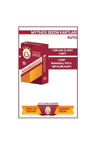 2024-25 Sezon Kartları - Kutu
