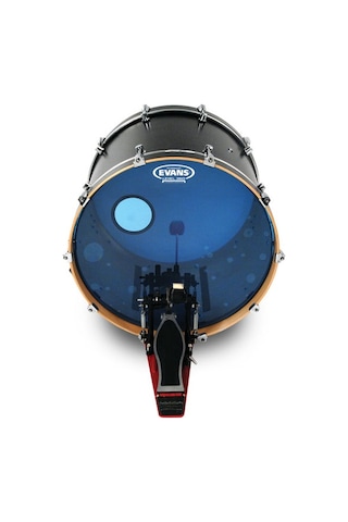 Evans Bd22hb Deri 22 Hydraulıc Blue Kick Clear Yağlı Mavi Çift