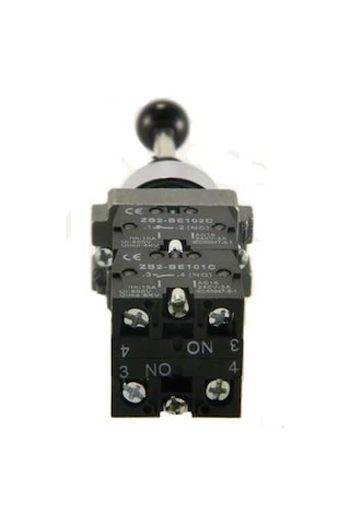 Robotistan Xd2Pa24 4 Pozisyonlu Endüstriyel Joystick Çarpraz Anah