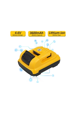 Moveevo 3600mah Şarj Edilebilir Lityum Pil - 12 Çizgili Lazer Seviye İçin Yüksek Kapasiteli Güç Kaynağı