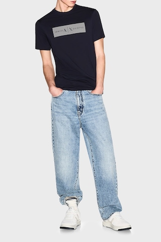 Armani Exchange Erkek T Shirt Xm002472 Af10356 Ub101 Lacivert Lacivert