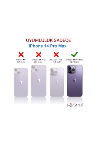 Apple Uyumlu iPhone 14 Pro Max Kilif 6.7 Kamerayi Tam Kapatan Seffaf Tipali 556417196
