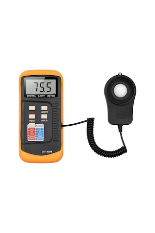 Işık Yoğunluk Test Cihazı Dijital Illuminance Işık Sayaç Kılavuzu 200-200.000 Lux Lcd Fotometre
