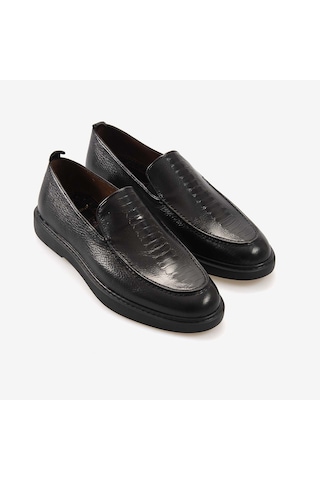 Mocassini Gold Erkek Spor & Sneaker Ayakkabı 68457 Siyah Geyik