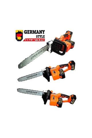 Germany Style 99973VFX Çift Akülü Motoru Testere