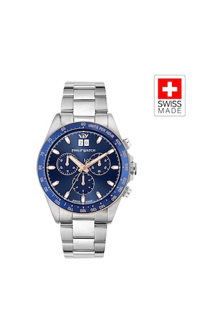 Phılıp Watch R8273607008 Erkek Kol Saati Metalik Gri