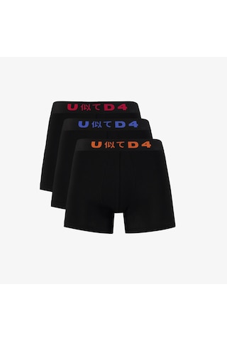 United4 Unıted4 Classic Erkek Siyah Boxer U4boxer006 Siyah