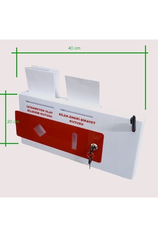 Dikdörtgen Ramak Kala Dilek Öneri Kutusu