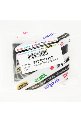 Arçelik Uyumlu S 4310 Süpürge Mini Çıkış Sünger Filtresi