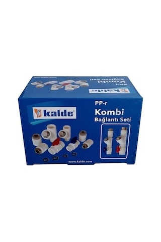 Kalde Kombi Montaj Seti Düz Pp 8'Li Alt Bağlantı