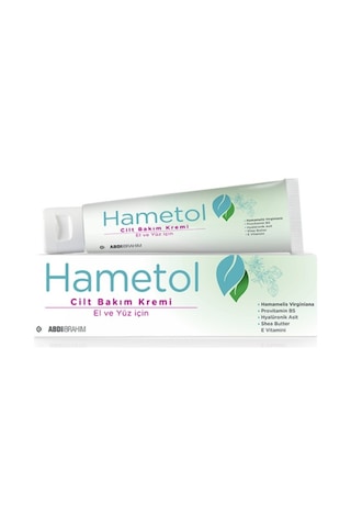 Hametol El ve Yüz İçin Cilt Bakım Kremi 30 G