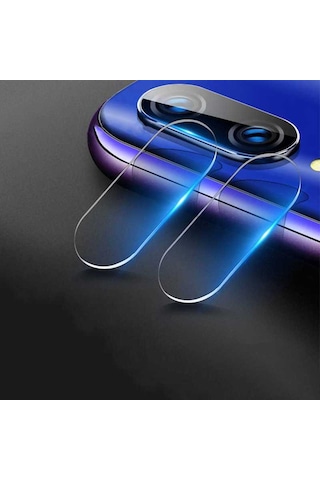 Xiaomi Redmi Note 7 Kamera Lens Koruyucu Cam Filmi