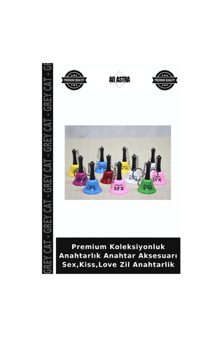 Premium Koleksiyonluk Anahtarlık Anahtar Aksesuarı,kiss,love Zil Anahtarlik