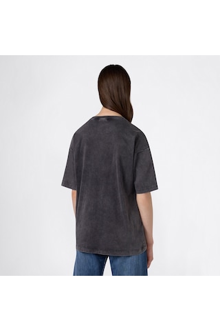 Champion Crewneck Regular Fit Kadın Gri T-shirt 118483 2800153
