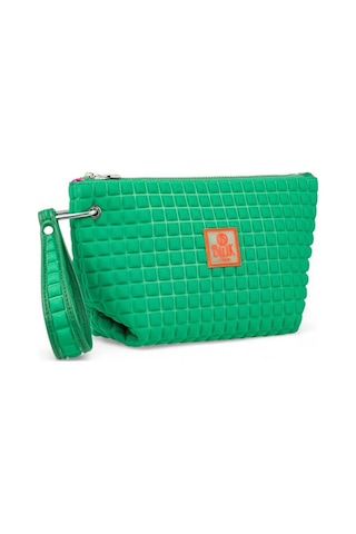 Bilik Deri Scuba Yeşil Kadın Portföy & Clutch Çanta Yeliz Yeşil
